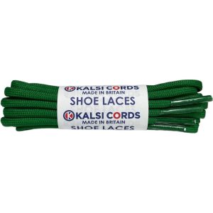 Emerald Green PG517 R1266 3.5mm Round Oval Cord Shoe Laces Kalsi Cords