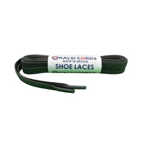Grey Flat Elastic Shoe Laces TPE11 6mm Kalsi Cords