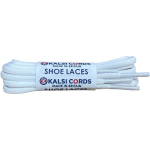 Optic White PG3191 R1266 3.5mm Round Oval Cord Shoe Laces Kalsi Cords