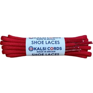 Rose Madder Red PG655 R1266 3.5mm Round Oval Cord Shoe Laces Kalsi Cords