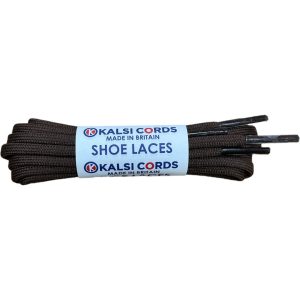 York Brown PG656 R1266 3.5mm Round Oval Cord Shoe Laces Kalsi Cords