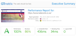 Performance screen s