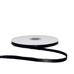 Kalsi Cords Black 30 6mm Double-Sided Satin Ribbon 91M