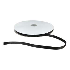 Kalsi Cords Black 145 10mm Double-Sided Satin Ribbon 91M