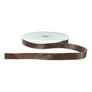 Kalsi Cords Chocolate 130 19mm Double-Sided Satin Ribbon 100M