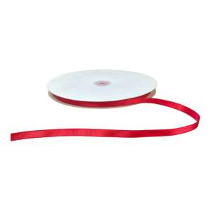 Kalsi Cords Red 675 10mm Double-Sided Satin Ribbon 91M