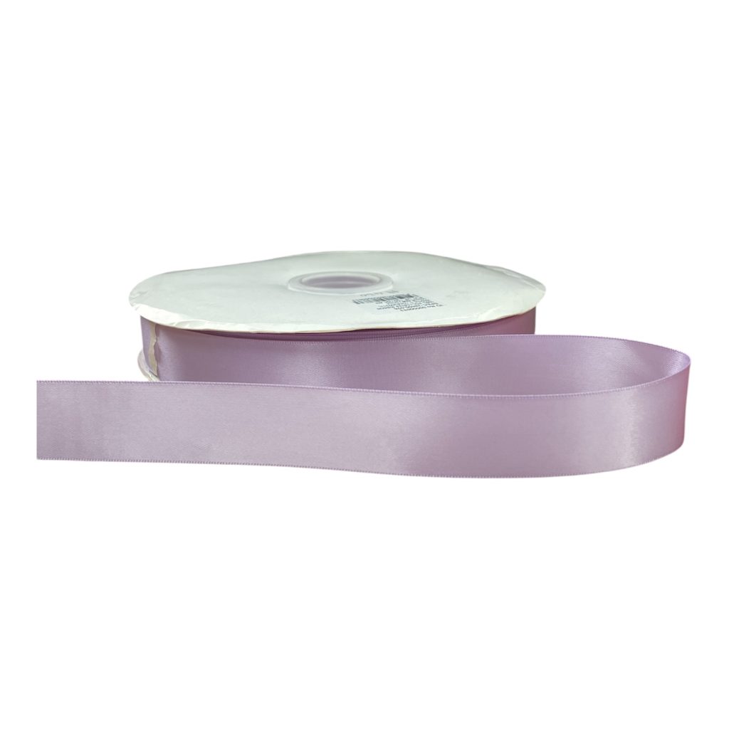 Kalsi Cords Light Lilac 430 25mm Double-Sided Satin Ribbon 91m